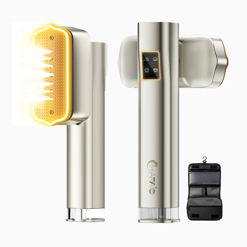 Clothes Steamer handheld,Dual Tanks Total 200ml,15s Fast Heat,with Storage Pouch