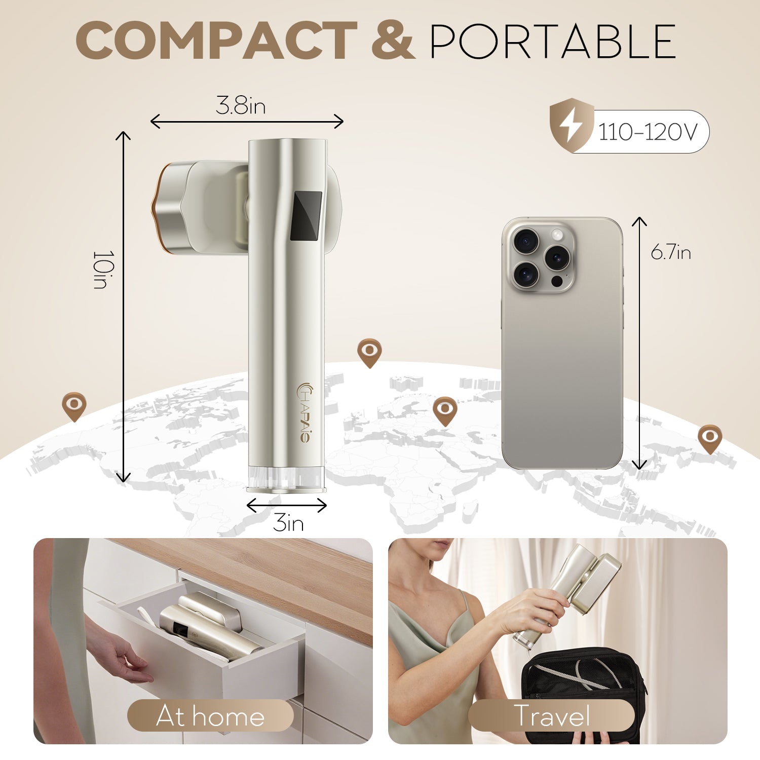 HAPIAS-03 Travel Steamer